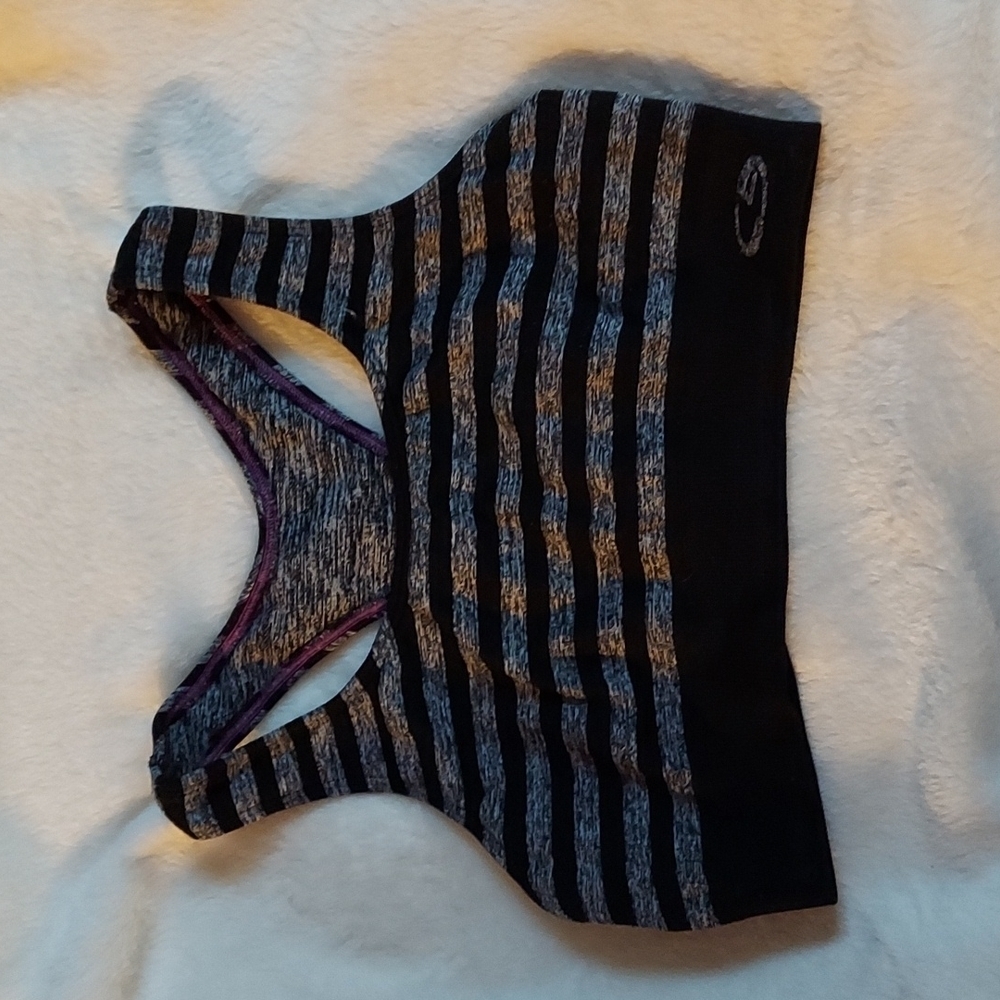 Black and Gray Champion Sports Bra Size XS
